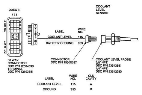 coolant level sensor  circuits tm
