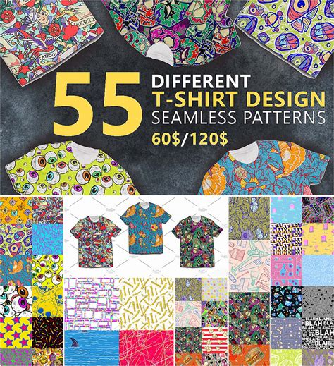 shirt design pattern bundle