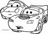 Coloring Car Disney Two Wecoloringpage sketch template