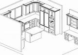 Cabinets sketch template