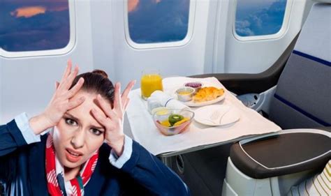 flight secrets cabin crew reveal disgusting reason why plane food is