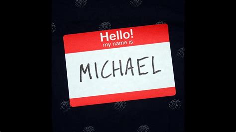 Hello My Name Is Michael [full Ep] Youtube