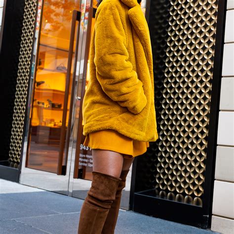 gold   neutral   gold faux fur coat style   mood