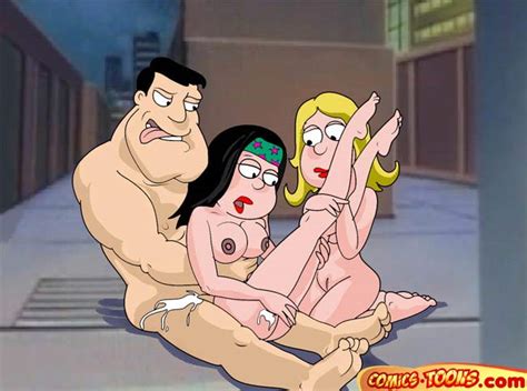 rule 34 american dad breasts color comics toons female francine smith