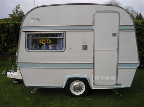 thompson mini glen caravan retrovintage makeover glamping garden room caravans  sale