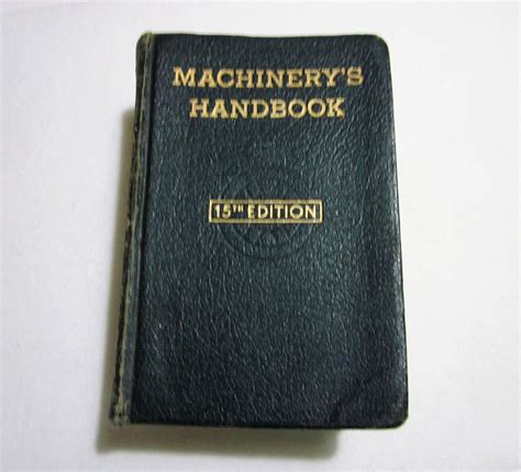 machinerys handbook  edition  industrial press vintage