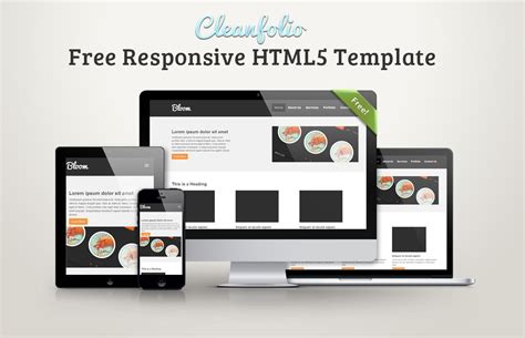 cleanfolio  responsive html template idevie
