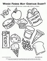 Coloring Food Pages Kids Coloringhome sketch template