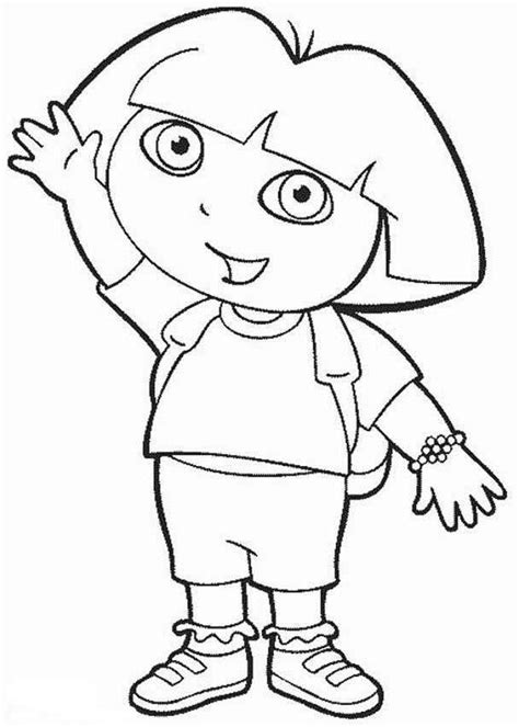 dora christmas coloring pages printable dora coloring pages ideas