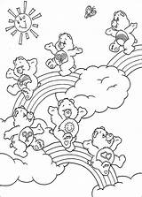 Care Bears Coloring Kids Fun Votes sketch template