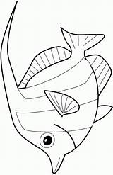 Kleurplaat Kleurplaten Fisch Malvorlage Ausmalbild Stemmen Stimmen sketch template