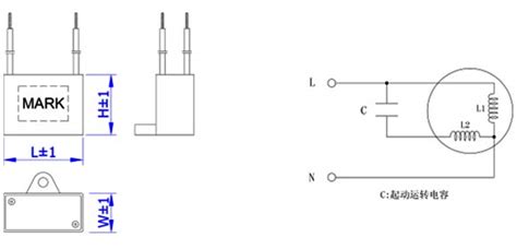 motor run capacitor wire series film capacitor manufacturer kesheng