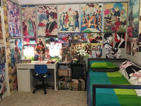 anime room anime bedroom ideas otaku room kawaii bedroom
