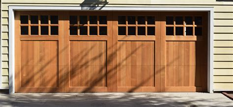 full custom wood garage doors  elegant
