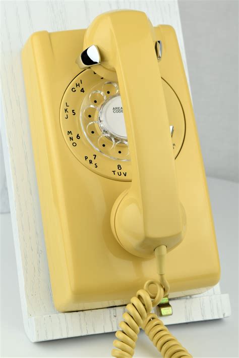 wall phone hanging   kitchen  hallway rnostalgia