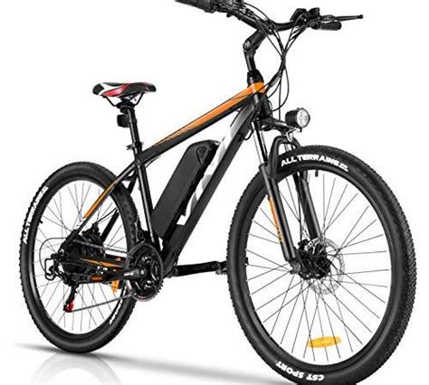 vivi electric mountain bike  adults electric bike   motor  ah removable
