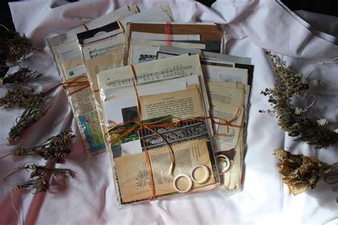pc journal pack journaling material scrapbooking etsy