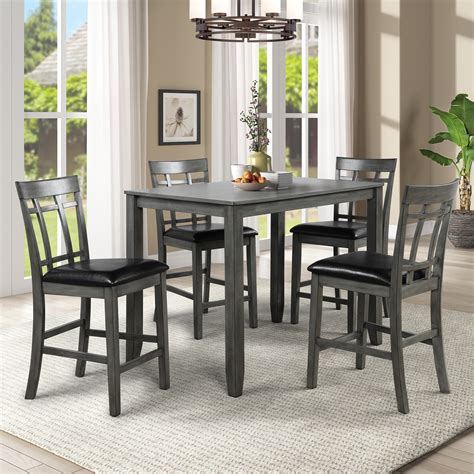 clearance  piece dining table  chair set wooden dining room table