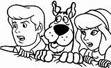 Scooby Doo Coloring Pages Printable Halloween Christmas Kids Color Print Cartoon Daphne Fred Outline Clipart Sheets Character Blake Thanksgiving Colouring sketch template