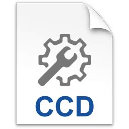 ccd file extension   ccd     open