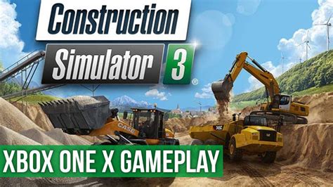 construction simulator  gameplay xbox   hd youtube