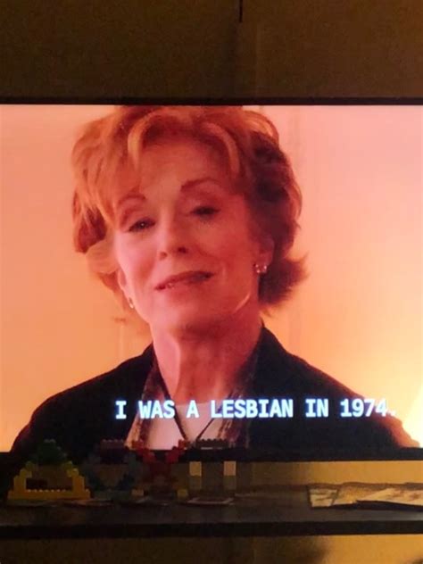 Ah Yes Holland Taylor In The L Word 2003 Ttyl