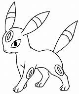 Coloring Eevee Pages Pokemon Evolutions Printable Popular sketch template