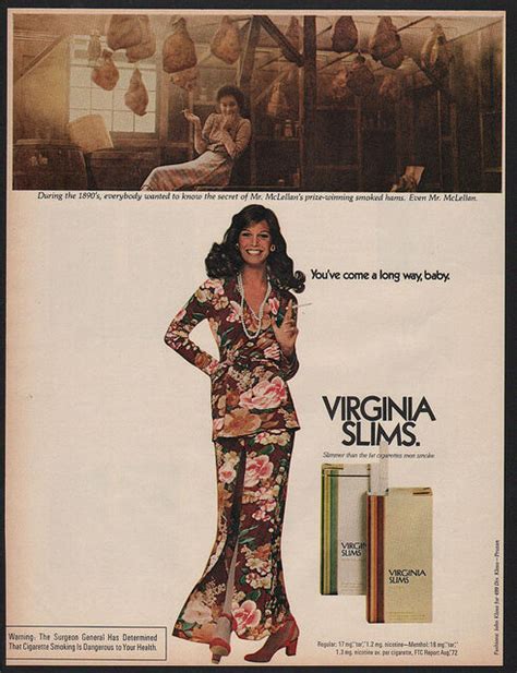 1972 virginia slims cigarettes pretty woman retro 1970 s clothing vintage ad ebay