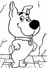 Doo Coloring Scooby Pages Scrappy sketch template