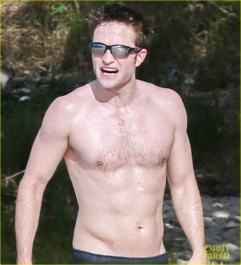 Robert Pattinson Bares Ripped Body While Shirtless In Antigua Photo