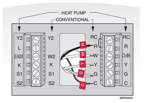 honeywell home rth programmable thermostat wiring diagram search