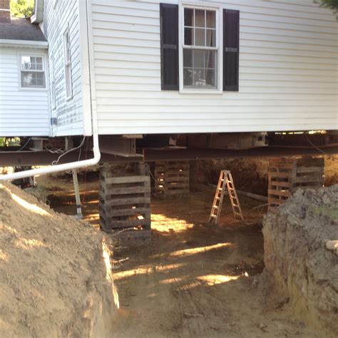 build   basement   existing house klier structural movers
