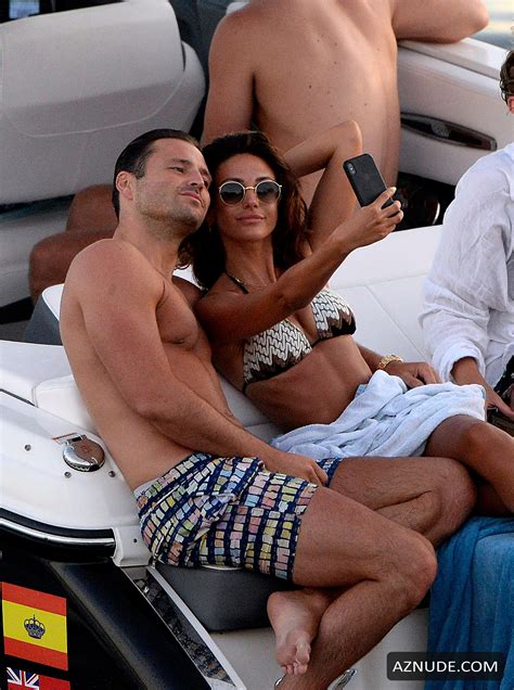 michelle keegan sexy enjoys her holiday with friends on a