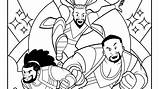 Wwe Kofi Kingston Wrestling Wrestlers sketch template
