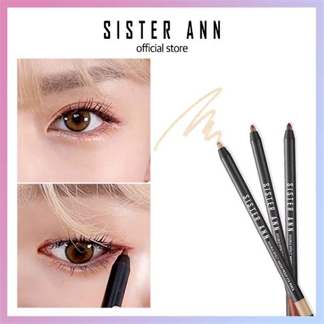Sister Ann Double Effect Waterproof Eyepencil 11 Colors Shopee Malaysia