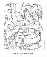 Mesa Verde Coloring Pages Historic Places Park Patriotic Cliff National Dwellings Printables American Printable Kids Josefina Printing Help Raisingourkids States sketch template