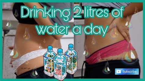 drinking 2 litres of water a day for a week you ll