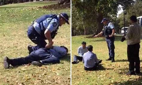 two china tourists caught for resisting arrest after peeing in sydney s royal botanic gardens