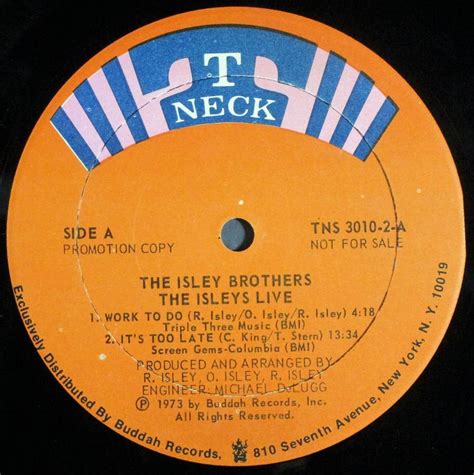 isley brothers the isleys live レコード・cd通販のサウンドファインダー