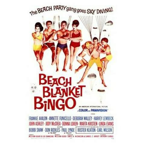 Beach Blanket Bingo Movie Poster 11 X 17