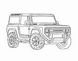 Coloring Jeep Pages Color Cars sketch template