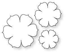image result  flower template flowers templates printables