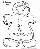 Coloring Christmas Pages Gingerbread Sheets Cookies Man Colouring Cookie Theme Print Printable Color Treats Sheet Template Kids Activity Clipart Printing sketch template