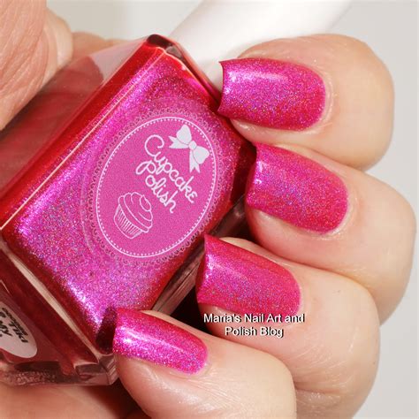 marias nail art  polish blog cupcake polish  tiki   heart