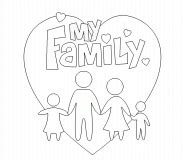 love  family coloring coloring pages