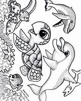 Coloring Honu Pages Drawing Baby Friends Detailed Turtle Cute Sheets Print Adult Printable Animal Disney Color Paintingvalley Mermaid Friend Getdrawings sketch template