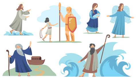 Bible Characters Illustrations Royalty Free Vector Graphics And Clip Art