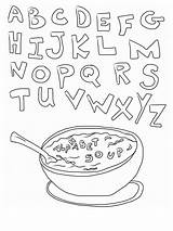 Coloring Alphabet Soup Kids Abc Pages Printable Print Worksheets Color Clipart Storybookstephanie Bestcoloringpagesforkids Coloringhome Getcolorings Library Vegetable Growing Popular Comments sketch template