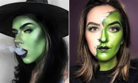 Aventurarse Respectivamente Pacer Makeup Witch Halloween Sílaba