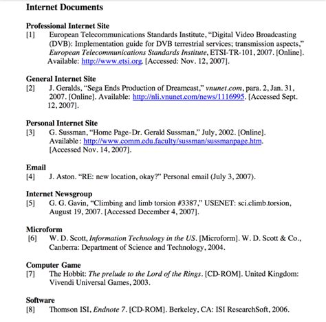 ieee reference format bibliographies